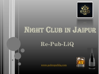 Night club in Jaipur