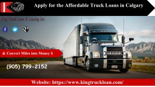 Apply for the Cheap Truck Loan Ottawa