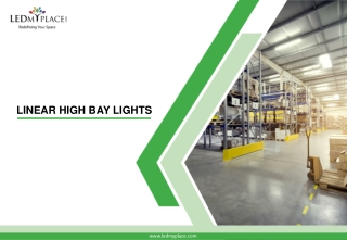 LED Linear High Bay Light