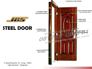 081233888861 (JBS), Jua Steel Door Ringan Depok, Harga Pintu Plat Baja Depok, Harga Kusen Steel Door Ringan Depok,