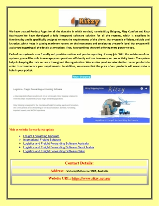 International Freight Software