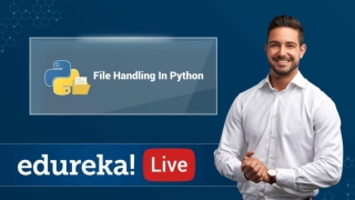 Python File Handling | File Operations in Python | Learn python programming | Edureka