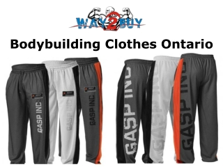 Bodybuilding Clothes Ontario