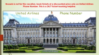 Cheap Air-Tickets, only at United Airlines Phone Number