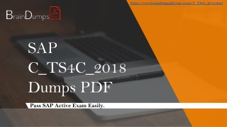 Download Latest C_TS4C_2018 Dumps | 100% Guaranteed Success