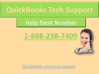 QuickBooks Tech Support Help Desk Number 1-888-238-7409