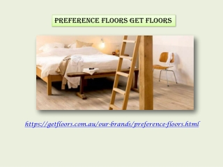Preference Floors Get Floors