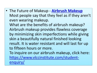 The Future of Makeup - Airbrush Makeup