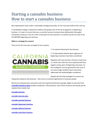 cannabis delivery business