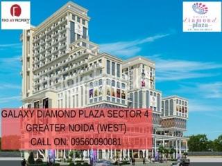 New Commercial Project at Galaxy Diamond Plaza Sector 4 Greater Noida (West)