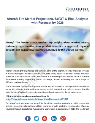 Aircraft Tire Market Demands and Business Outlook 2018-2026