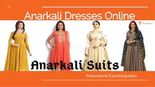 Designer Anarkali Suits Online