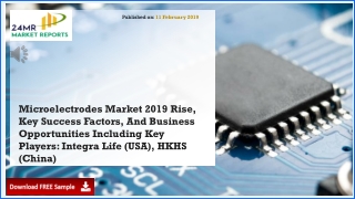 Microelectrodes Market 2019 Rise, Key Success Factors, And Business Opportunities Including Key Players: Integra Life (U