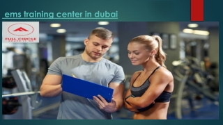 ems training center in dubai