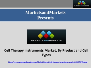 Cell Therapy Instruments Market, By Product and Cell Types