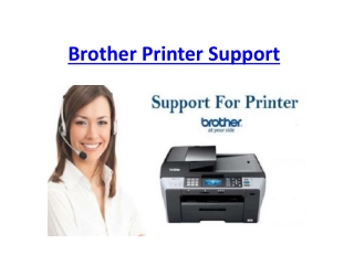 Brother Printer Support