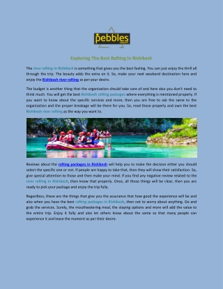 Online Search The River Rafting In Rishikesh
