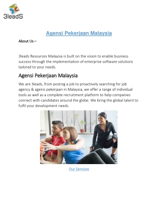 Agensi Pekerjaan Malaysia