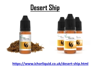 Desert Ship