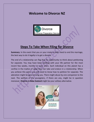 Divorce Auckland, Divorce in New Zealand