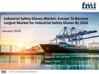 Industrial Safety Gloves Market Approach A Value Worth S$ 9.5 Bn By The End Of 2026