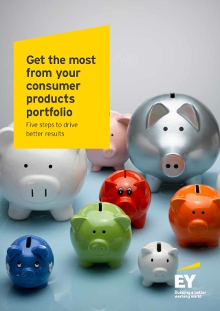 Five Essential Ingredients for Product Portfolio Optimization - EY India