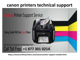 Canon Printer Technical Support help to protect your Canon printer
