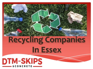Recycling Companies in Essex