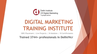 Digital Marketing Training Institute in Satya Niketan