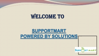 Supportmart Technical Services PVT LTD