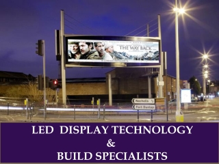 Led Display Technology & Build Specialists