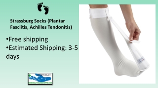 Strassburg Socks (Plantar Fasciitis, Achilles Tendonitis)