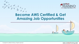 Become AWS Certified and Get Amazing Job Opportunities