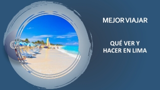 Es probablemente el distrito más increíble de Lima y el complemento perfecto para la vecina zona de Miraflores.