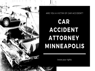 Car Accident Attorney Minneapolis