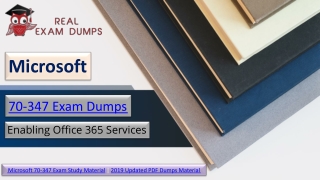 To Start Pdf Exam Dumps Microsoft 70-347 | Realexamdumps.com