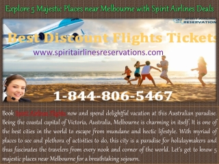Explore 5 Majestic Places near Melbourne with Spirit Airlines