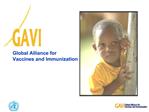 Global Alliance for Vaccines and Immunization