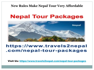 Get a glimpse of Nepal Tour With children