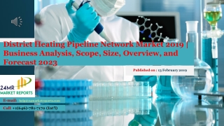 District Heating Pipeline Network Market Research Report 2019