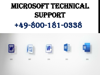 MICROSOFT TECHNICAL SUPPORT 49-800-181-0338