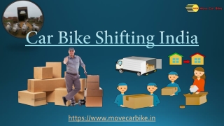 Car Bike Shifting India