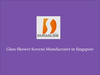 Glass Shower Screens