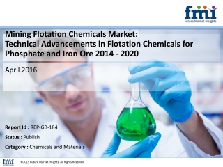 Global Mining Flotation Chemicals Market Value Expected To Increase Estimated Market Size Around US$ 10 Bn In 2020