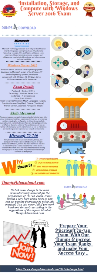 Microsoft 70-740 Exam Dumps - 100% Free 70-740 Questions & Answers