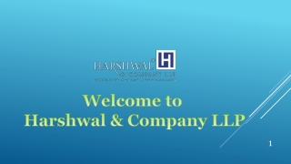 Financial Statement Audit Services - Harshwal & Company LLP