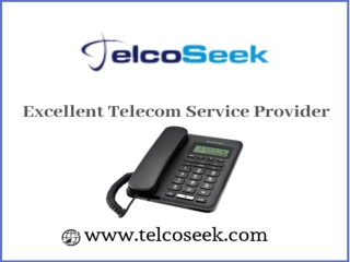 Get Excellent Telecom Service Provider - TelcoSeek