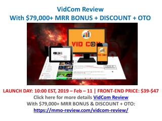 VidCom Review