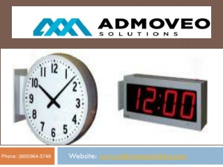 Large Outdoor and Building Clocks for Sale – Admoveo Solutions