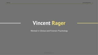 Vincent Rager - Doctor of Psychology, Clinical Psychology